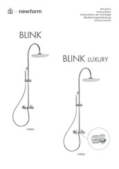 newform BLINK Luxury 70952 Manual De Instrucciones