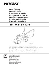 HIKOKI SB 10V2 Instrucciones De Manejo