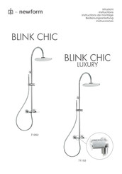 newform BLINK CHIC luxury 71152 Manual De Instrucciones