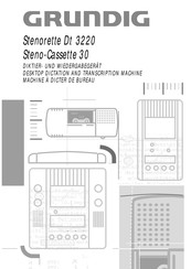 Grundig Dt 3220 Manual De Instrucciones