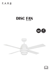 Faro Barcelona DISC FAN Manual De Instrucciones