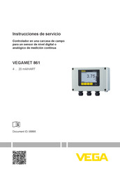 Vega VEGAMET 861 Instrucciones De Servicio