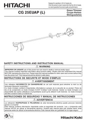 Hitachi CG 25EUAP Manual De Instrucciones