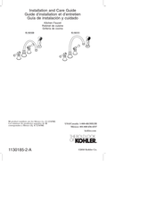 Kohler K-16111 Guía De Instalación Y Cuidado