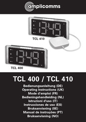 Amplicomms TCL 410 Instrucciones De Uso