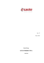 Esaote 350035140 Guía Introductiva