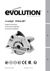 Evolution STEALTH 185 Instrucciones Originales