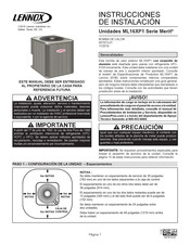 Lennox Merit ML16XP1-036-230 Instrucciones De Instalación