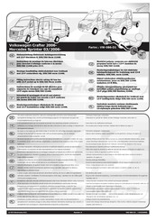 ECS Electronics VW-086-D1 Instrucciones De Montaje