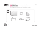 LG 49LT340C0UB Guía Rápida De Configuración