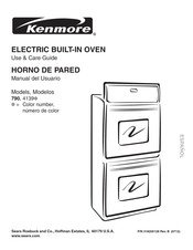 Sears Kenmore 790. 4139 Serie Manual Del Usuario