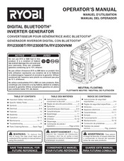 Ryobi RYi2300BTA Manual Del Operador