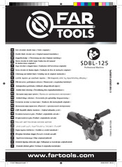 Far Tools SDBL-125 Traducción Del Manual De Instrucciones Original