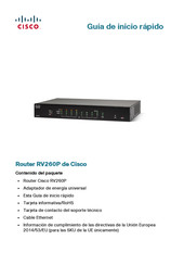 Cisco RV260P Guia De Inicio Rapido