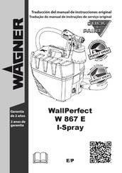 WAGNER W 867 E Traducción Del Manual De Instrucciones Original