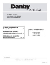 Danby DIPLOMAT DCR017B1BM Manual Del Propietário