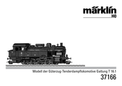 marklin 37166 Manual De Instrucciones