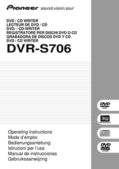 Pioneer DVR-S706 Manual De Instrucciones