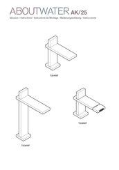 ABOUTWATER AK/25 T006WF Instrucciones De Instalación