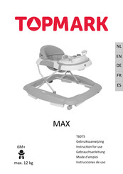 topmark MAX T6075 Instrucciones De Uso