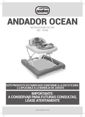 asalvo ANDADOR OCEAN Instrucciones De Uso