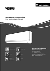 Ariston VENUS DUAL 50 XC8-O Manual Del Usuario