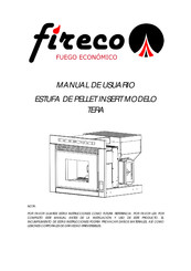 Fireco TERA Manual De Usuario