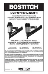 Bostitch N59FN Manual De Operación Y De Mantenimiento