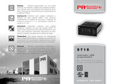 PR electronics 5715 Manual Del Usuario