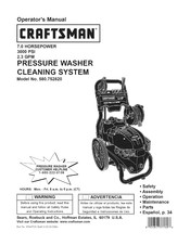 Craftsman 580.752820 Instrucciones De Uso