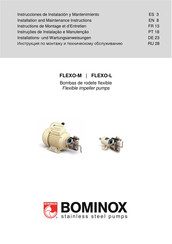 Bominox FLEXO-M Instrucciones De Instalación Y Mantenimiento