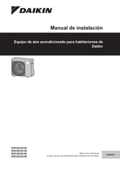 Daikin RXF25C5V1B Manual De Instalación