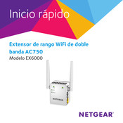 NETGEAR EX6000 Guia De Inicio Rapido