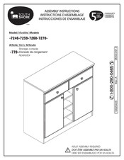 South Shore 7260 Instrucciones De Ensamblaje