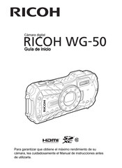 Ricoh WG-50 Manual De Instrucciones