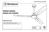 Westinghouse Industrial Look Manual Del Usuario