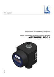 Beko METPOINT UD01 Instrucciones De Instalación Y De Servicio