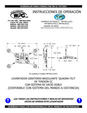 WPG MRTA611LDC2 Instrucciones De Operación