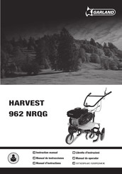 Garland HARVEST 962 NRQG Manual Do Operador