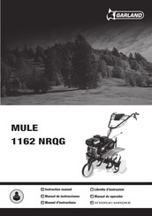 Garland MULE 1162 NRQG-V18 Manual De Instrucciones