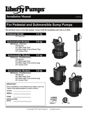 Liberty Pumps 240 Manual De Instalación