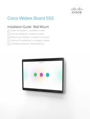 Cisco Webex Board 55S Guia De Instalacion
