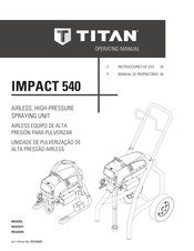 Titan Impact 540 Instrucciones De Uso