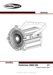 SHOWTEC Performer 3000 LED V1 Manual Del Usuario