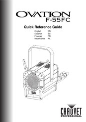 Chauvet Professional OVATION F-55FC Guía De Referencia Rápida