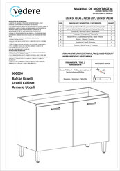 vedere 600004 Instrucciones De Montaje