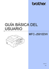 Brother MFC-J5910DW Guia Basica Del Usuario