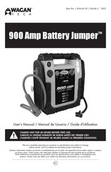 Wagan Tech 900 Amp Battery Jumper Manual De Usuario