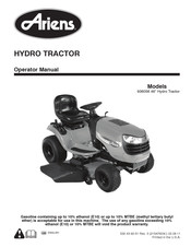 Ariens 936056 Manual Del Operador