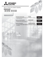 Mitsubishi Electric MSY-GE09NA Manual De Instrucciones